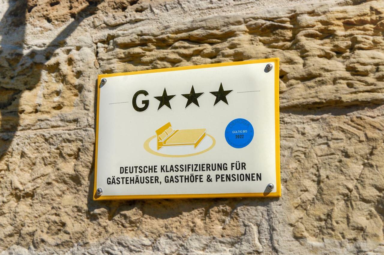 Pension Amthof Oberderdingen Eksteriør billede