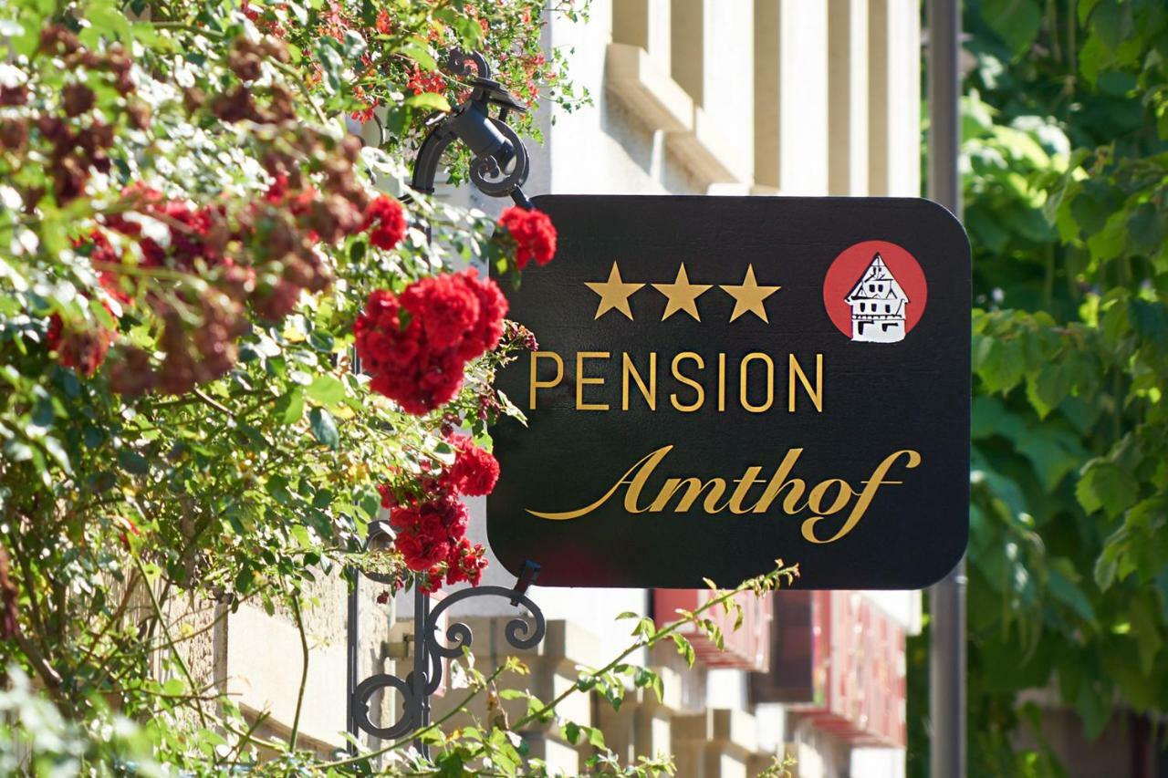 Pension Amthof Oberderdingen Eksteriør billede